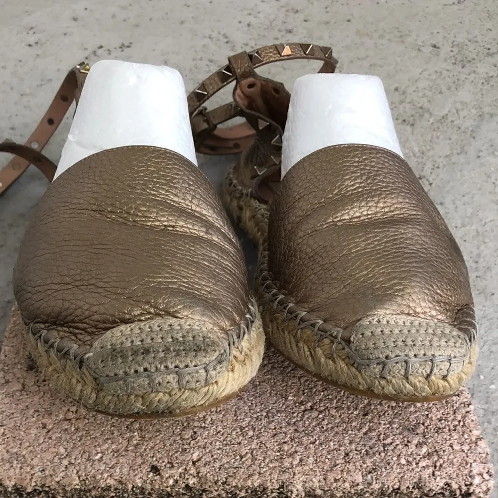 Valentino Rockstud Espadrilles